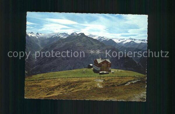 Neukirchen Grossvenediger Wildkogelhaus Alpen Panorama