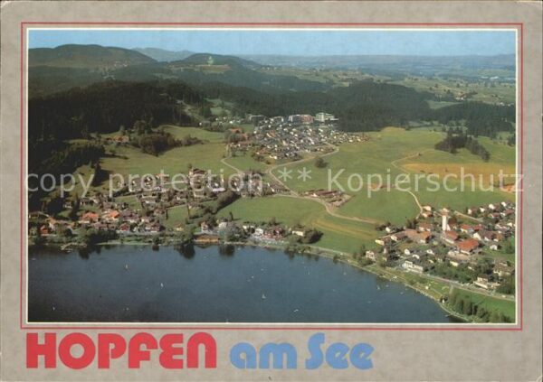 Hopfen See Fliegeraufnahme