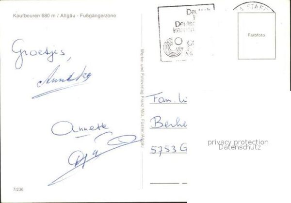 Kaufbeuren Motiv in der Fussgängerzone – Bild 2
