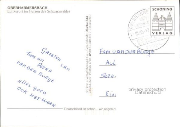 Oberharmersbach Kirche Dorfmotive Gesamtansicht – Bild 2