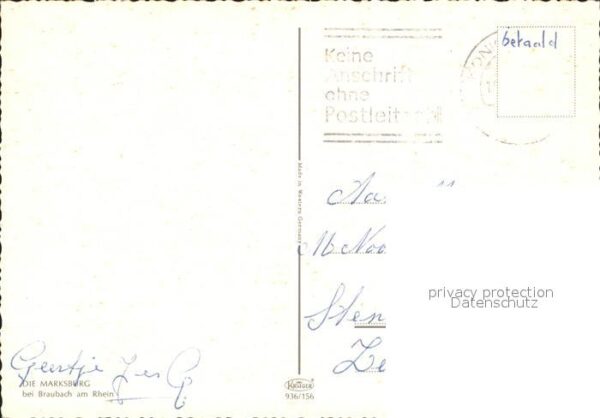 Braubach Rhein Marksburg Ausflugsdampfer – Bild 2