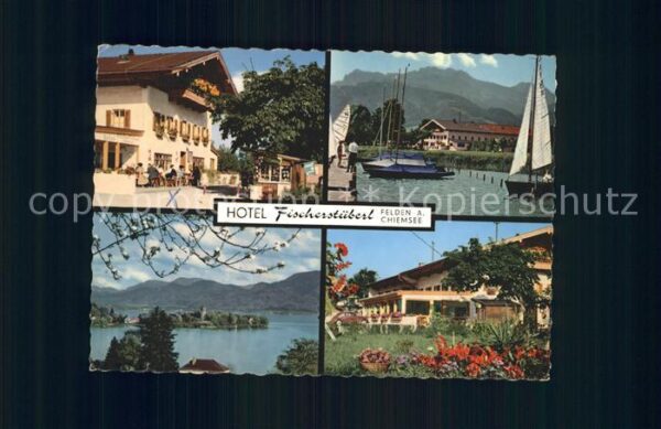Felden Chiemsee Hotel Fischerstüberl Panorama Chiemseep