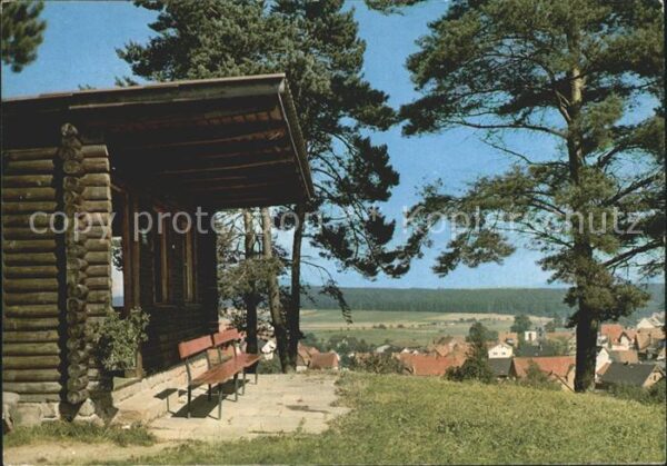 Ippinghausen Teilansicht Blockhütte
