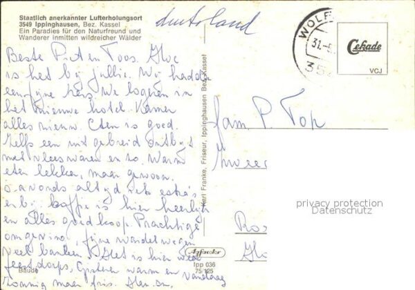 Ippinghausen Teilansicht Blockhütte – Bild 2