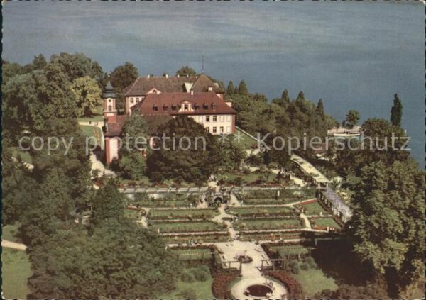 Insel Mainau Fliegeraufnahme