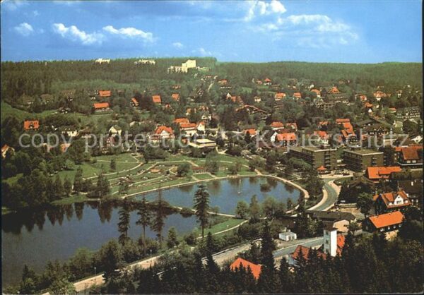 Hahnenklee-Bockswiese Harz Fliegeraufnahme