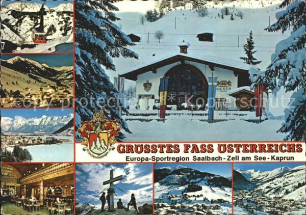 Saalbach-Hinterglemm Grösstes Fass Österreichs Schattbergsei