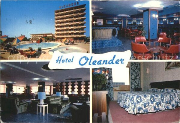 Playa de Palma Mallorca Hotel Oleander Swimmingpool Hotelhalle