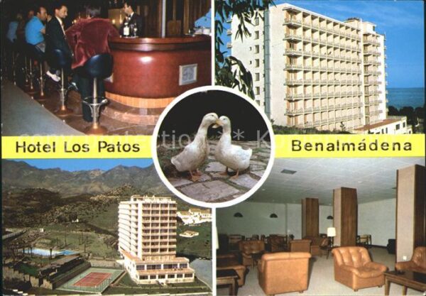 Benalmadena Costa Hotel Los Patos Bar Tennisplatz Hotelha