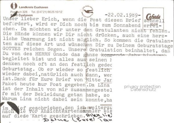 Cuxhaven Nordseebad und Umgebung Übersichtskarte – Bild 2