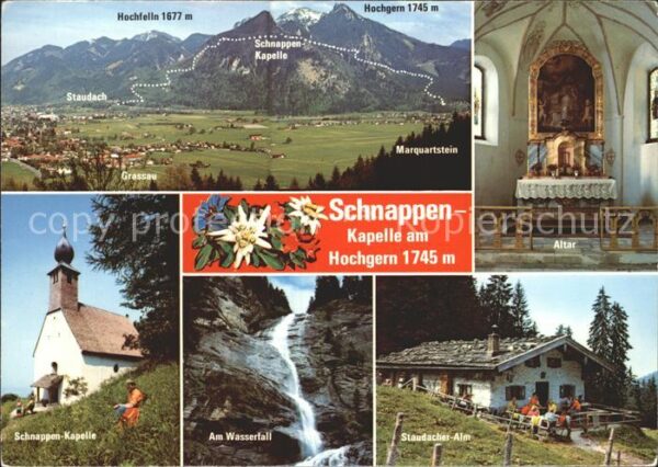 Grassau Chiemgau Hochfelln Hochgern Schnappen Kapelle Al