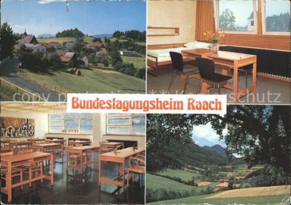 Raach Hochgebirge Bundestagungsheim Schulungsraum Zimmer