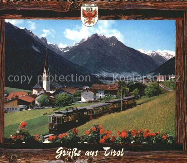 Telfes Stubai Stubaitalbahn Stubaier Alpen mit Zucker