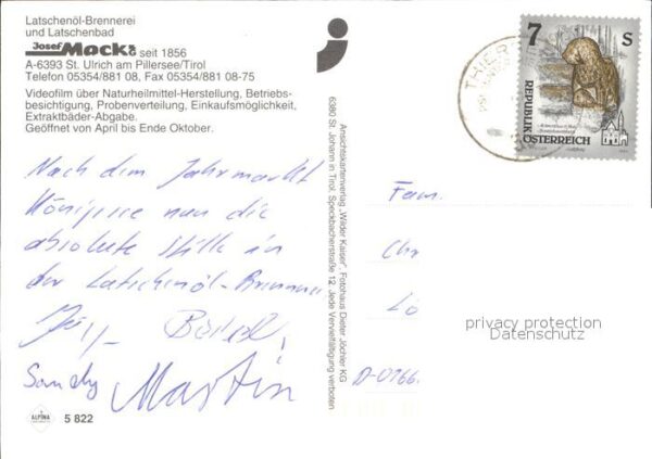 St Ulrich Pillersee Latschenöl Brennerei Josef Mock Ernte V – Bild 2