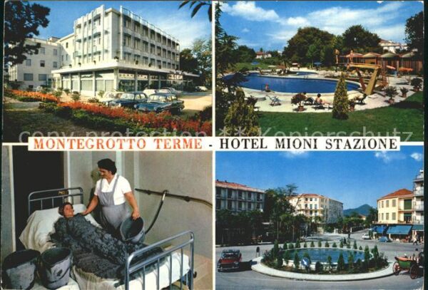 Montegrotto Terme Hotel Mioni Stazione Swimmingpool Moorb