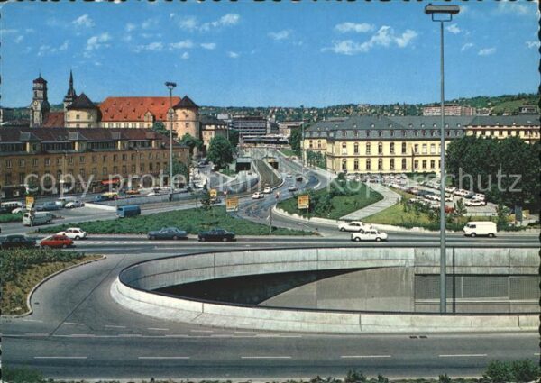 Stuttgart Verkehrsbauwerk Charlottenplatz