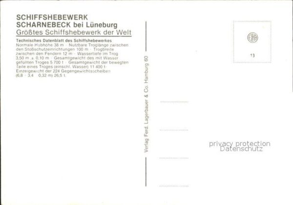 Scharnebeck Lueneburg Schiffshebewerk Fliegeraufnahme Teilans – Bild 2