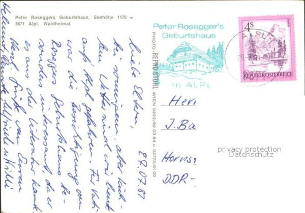 Alpl Peter Roseggers Geburtshaus Feuerstelle – Bild 2