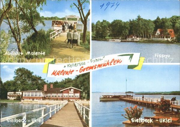 Malente-Gremsmuehlen Kellersee Abfahrt Malente Fissau Sielbe