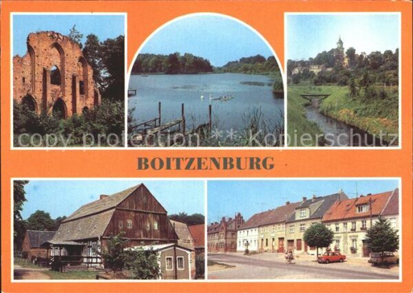 Boitzenburg Klosterruine Am Haussee Teilansicht Pro