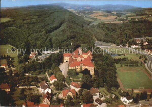 Bad Iburg Schloss Fliegeraufnahme