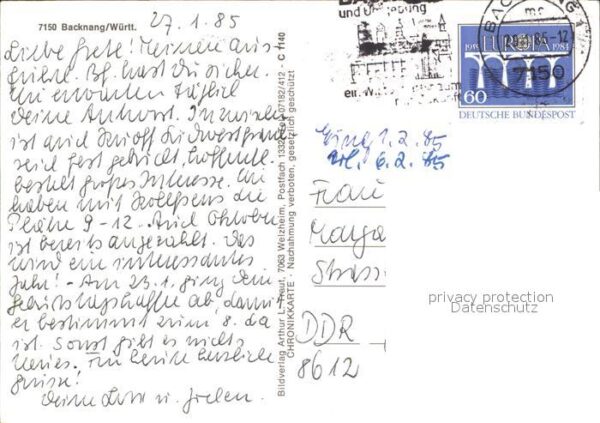Backnang Stadtturm Stiftskirche Aspacher Brücke – Bild 2