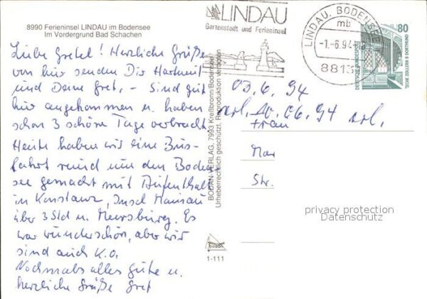 Lindau Bodensee mit Bad Schachen Fliegeraufnahme – Bild 2