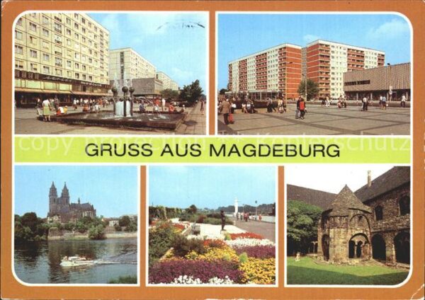 Magdeburg Karl Marx Str Julius Bremer Str Dom Pro