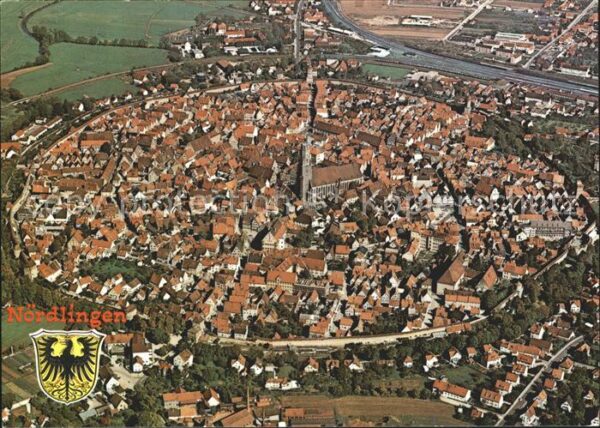 Noerdlingen Fliegeraufnahme