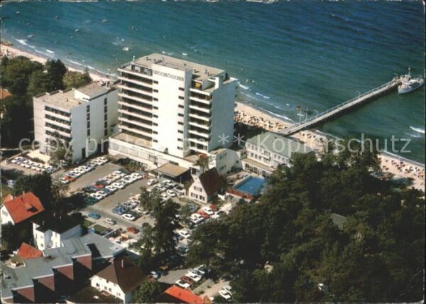 Timmendorfer Strand Hotel Seeschlösschen Fliegeraufnahme