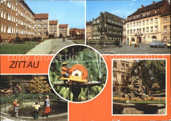 Zittau Neubaugebiet Herkulesbrunnen Schleiferm