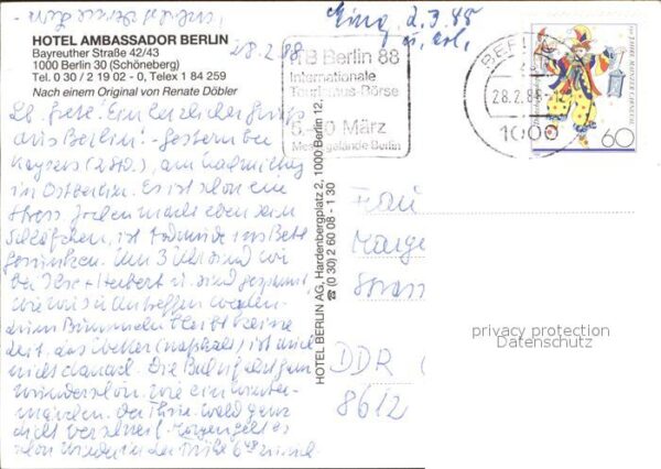 Berlin Hotel Ambassador – Bild 2