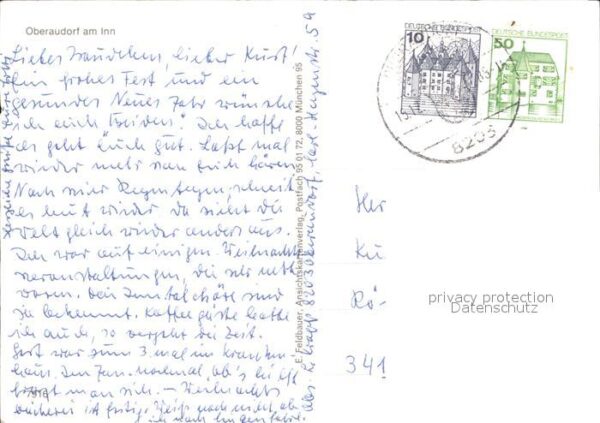 Oberaudorf Dorfpartie Kirche – Bild 2