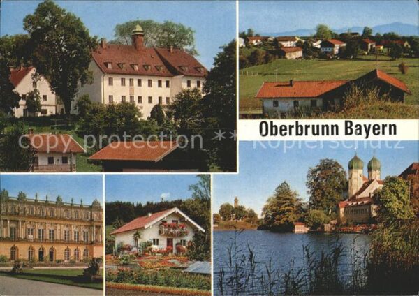 Oberbrunn Pittenhart Familien Erholungsheim Ortsbild Herrenc