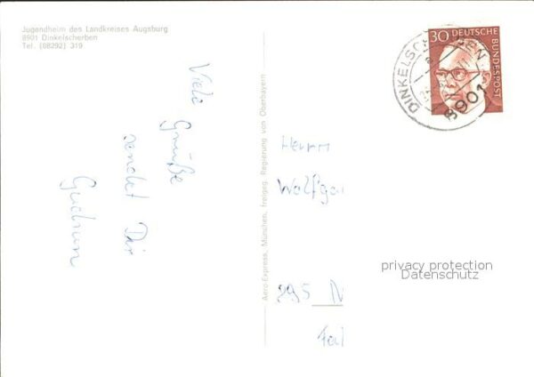 Dinkelscherben Jugendheim des Lkr Augsburg Fliegeraufn – Bild 2