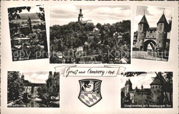Amberg Oberpfalz Nabburger Tor Stadtmauer Maria-Hilf-Ber