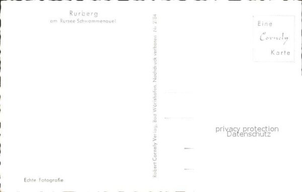 Rurberg Rursee Schwammenauel – Bild 2