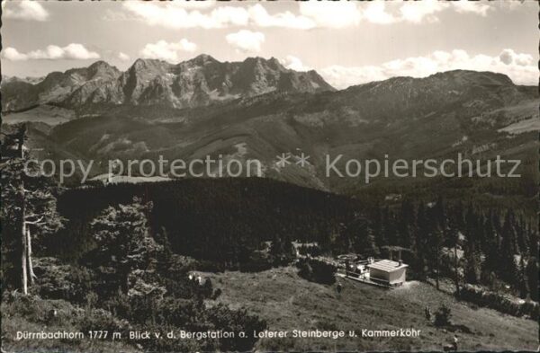 Lofer Dürrnbachhorn Bergstation Loferer Stein