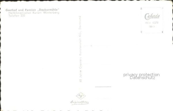 Winterberg Hochsauerland Gasthaus Pension Daubermühle – Bild 2