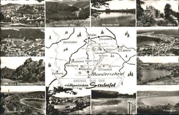 Daun Eifel Südeifel Weinfelder-Maar Gemündener-Maa