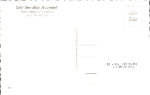 Bad Reichenhall Cafe Restaurant Gablerhof – Bild 2