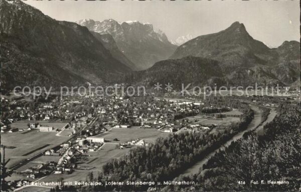 Bad Reichenhall mit Reiteralpe Loferer-Steinberge Mülln