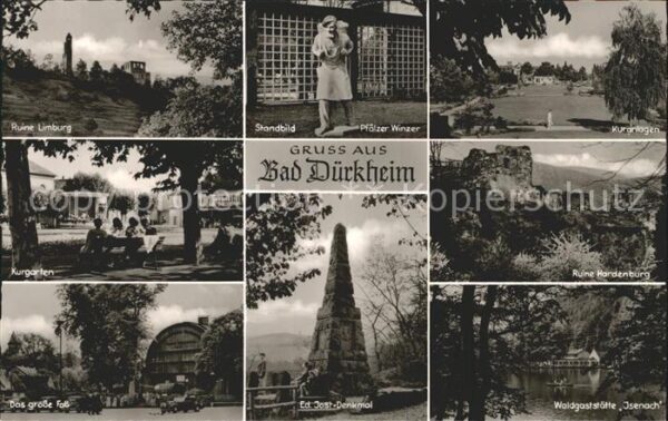 Bad Duerkheim Ruinen Limburg  Hardenburg Restaurant I