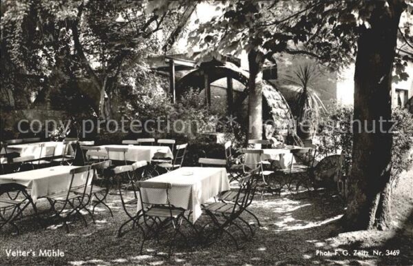 Bensheim Bergstrasse Velters Mühle Terrassen-Restaurant