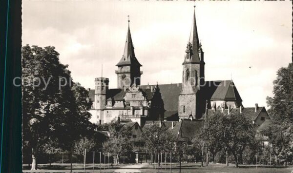 Oehringen Hohenlohe Schloss und Stiftskirche