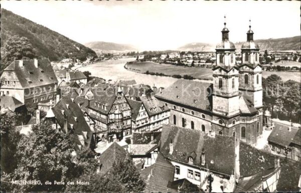 Miltenberg Main Kirchenpartie mit Main