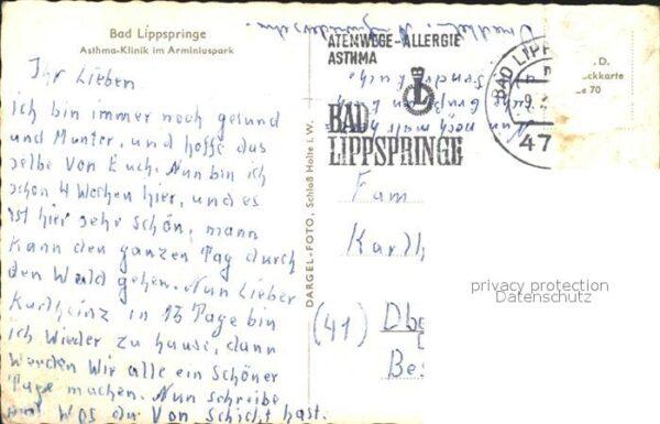 Bad Lippspringe Astma-Klinik – Bild 2