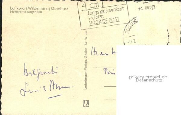 Wildemann Müttererholungsheim – Bild 2