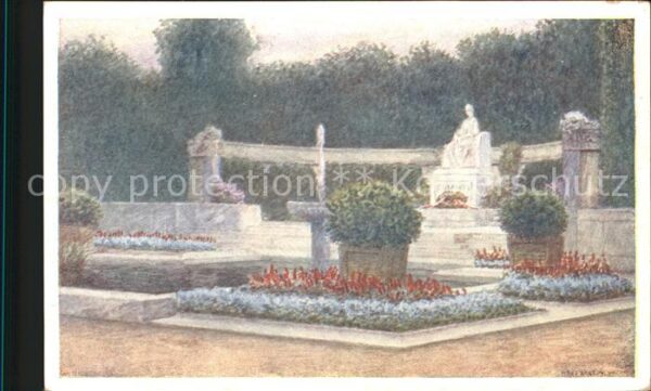 Wien Kaiserin Elisabeth Denkmal im Volksgart