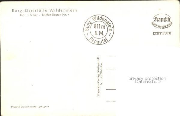 Burg Wildenstein Restaurant Wildenstein im Donautal – Bild 2